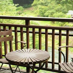 Отель Kashiwaya Ryokan Shima Onsen балкон