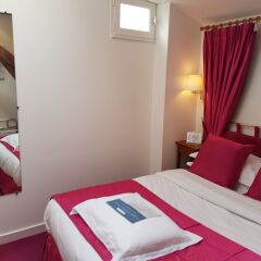 Отель Kyriad Saumur Франция, Сомюр - отзывы, цены и фото номеров - забронировать отель Kyriad Saumur онлайн комната для гостей фото 2