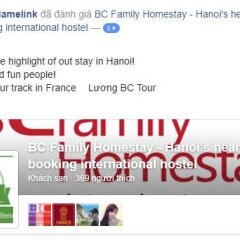 Отель BC Family Homestay Hanois Heart Ханой городской автобус