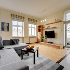 Апартаменты Lion Apartments - Parkowa 41-4 Сопот комната для гостей фото 3