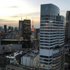 Bayside Hotel Azur Takeshiba Hamamatsucho балкон