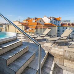 Отель Lagrange Apart'HOTEL Lyon Lumière Франция, Лион - отзывы, цены и фото номеров - забронировать отель Lagrange Apart'HOTEL Lyon Lumière онлайн бассейн фото 2