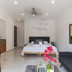 Отель Maui Suites by GuruHotel Мексика, Плая-дель-Кармен - отзывы, цены и фото номеров - забронировать отель Maui Suites by GuruHotel онлайн комната для гостей фото 2
