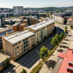 Апартаменты Local Nordic Apartments - Reindeer Ювяскюля балкон