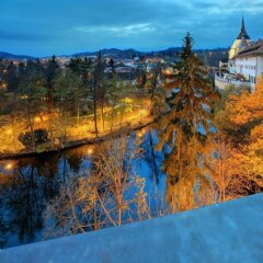 Hotel Garni Myší Díra Чешский Крумлов балкон