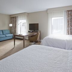 Отель Hampton Inn Minneapolis Bloomington West Блумингтон комната для гостей фото 4