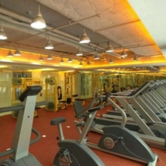 Отель Rayfont Celebrity Hotel & Apartment Shanghai Китай, Шанхай - отзывы, цены и фото номеров - забронировать отель Rayfont Celebrity Hotel & Apartment Shanghai онлайн фитнесс-зал фото 2