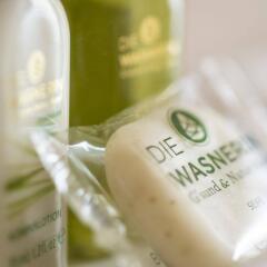 Die Wasnerin G'sund & Natur Hotel ванная фото 2