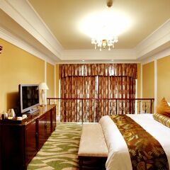 Отель Crowne Plaza Qingdao Ocean Spring Resort комната для гостей фото 5