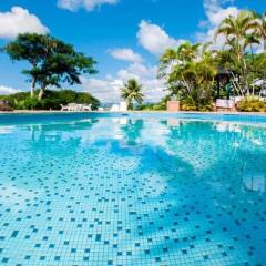 Отель Tanoa Apartments Фиджи, Вити-Леву - отзывы, цены и фото номеров - забронировать отель Tanoa Apartments онлайн бассейн фото 3