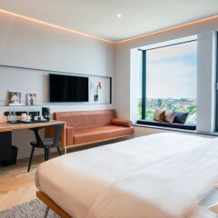 Отель Andaz Munich Schwabinger Tor By Hyatt Мюнхен комната для гостей фото 2