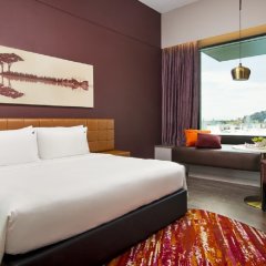 Отель Resorts World Sentosa - Hard Rock Hotel (SG Clean) Сингапур, Сингапур - отзывы, цены и фото номеров - забронировать отель Resorts World Sentosa - Hard Rock Hotel (SG Clean) онлайн комната для гостей фото 3