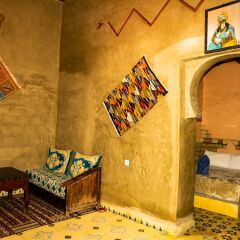 Отель Auberge Les Roches Марокко, Мерзуга - отзывы, цены и фото номеров - забронировать отель Auberge Les Roches онлайн интерьер отеля