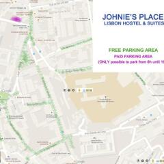 Johnie's Place Lisbon Hostel & Suites Лиссабон городской автобус