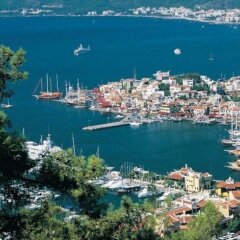 Отель Grand Azur Marmaris Мармарис приотельная территория фото 2