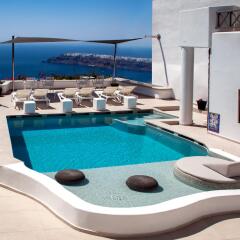 Отель Kasimatis Suites Греция, Остров Санторини - отзывы, цены и фото номеров - забронировать отель Kasimatis Suites онлайн бассейн фото 3