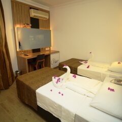Kleopatra Celine Hotel Турция, Аланья - 5 отзывов об отеле, цены и фото номеров - забронировать отель Kleopatra Celine Hotel онлайн комната для гостей фото 4