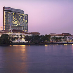 Отель AVANI Riverside Bangkok Hotel Таиланд, Бангкок - 1 отзыв об отеле, цены и фото номеров - забронировать отель AVANI Riverside Bangkok Hotel онлайн приотельная территория фото 2