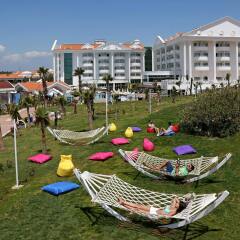 Roma Beach Resort & Spa Турция, Сиде - отзывы, цены и фото номеров - забронировать отель Roma Beach Resort & Spa онлайн пляж фото 2
