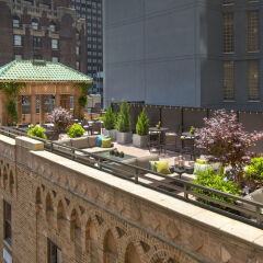Отель New York Marriott East Side США, Нью-Йорк - отзывы, цены и фото номеров - забронировать отель New York Marriott East Side онлайн балкон