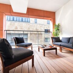 Отель Sweet Inn Apartments Argent Бельгия, Брюссель - отзывы, цены и фото номеров - забронировать отель Sweet Inn Apartments Argent онлайн балкон