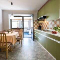 Отель Appartements Ferienidylle Gstrein Парчинес питание