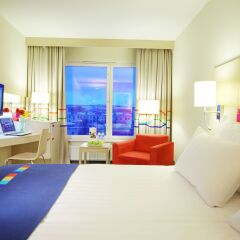 Отель Park Inn by Radisson Poliarnie Zori, Murmansk Мурманск комната для гостей фото 5