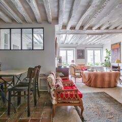 Отель Superbe appartement Saint-Paul - Le Marais Париж интерьер отеля