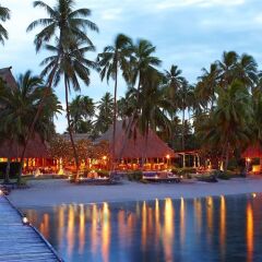Отель Jean-Michel Cousteau Resort Савусаву приотельная территория