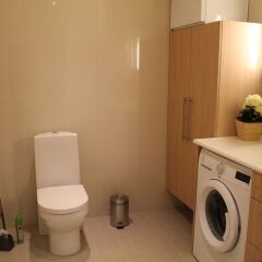 Отель SResort Family Apartment with 4 bedrooms and sauna Финляндия, Лаппеэнранта - отзывы, цены и фото номеров - забронировать отель SResort Family Apartment with 4 bedrooms and sauna онлайн ванная фото 2