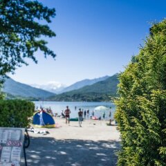 Отель Camping Continental Lido Вербания приотельная территория фото 2