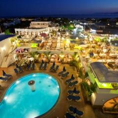 Отель Pefkos Beach бассейн