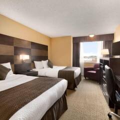 Отель Days Inn by Wyndham Calgary South Канада, Калгари - отзывы, цены и фото номеров - забронировать отель Days Inn by Wyndham Calgary South онлайн комната для гостей фото 4