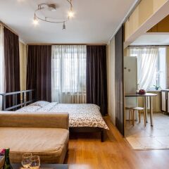 Апартаменты Apartment Nice Aviamotornaya комната для гостей