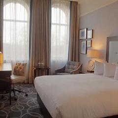 Hilton Glasgow Grosvenor Hotel 4* Номер Делюкс с разными типами кроватей фото 4