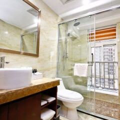 Отель Junhao International Hotel (Xi'an Administration Centre North Railway Station) Китай, Сиань - отзывы, цены и фото номеров - забронировать отель Junhao International Hotel (Xi'an Administration Centre North Railway Station) онлайн ванная фото 2