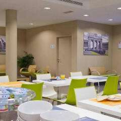 Отель Aparthotel Adagio access München City Olympiapark Германия, Мюнхен - 4 отзыва об отеле, цены и фото номеров - забронировать отель Aparthotel Adagio access München City Olympiapark онлайн питание фото 2