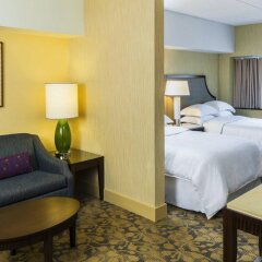 Отель Sheraton Lincoln Harbor Hotel США, Вихокен - отзывы, цены и фото номеров - забронировать отель Sheraton Lincoln Harbor Hotel онлайн комната для гостей фото 5
