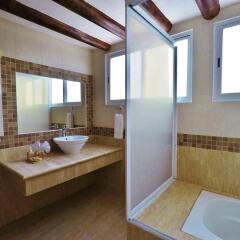 Отель El Campanario Studios & Suites Мексика, Плая-дель-Кармен - отзывы, цены и фото номеров - забронировать отель El Campanario Studios & Suites онлайн ванная