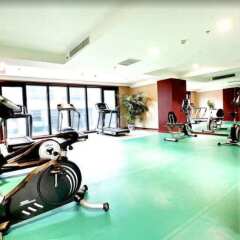 Отель Ramada by Wyndham Beijing Airport фитнесс-зал фото 3