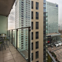 Апартаменты Chopin Apartments Platinum Towers балкон