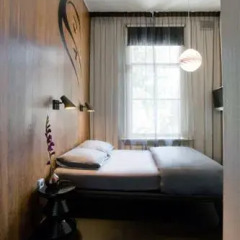 Hotel V Frederiksplein 3* Стандартный номер с различными типами кроватей фото 2