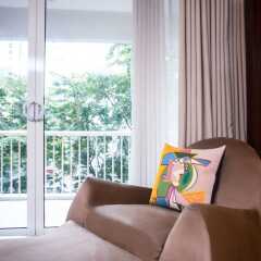 Отель The Picasso Boutique Serviced Residences Филиппины, Макати - отзывы, цены и фото номеров - забронировать отель The Picasso Boutique Serviced Residences онлайн балкон