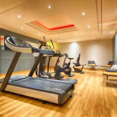 Отель Leonardo Hotel Düsseldorf City Center Германия, Дюссельдорф - отзывы, цены и фото номеров - забронировать отель Leonardo Hotel Düsseldorf City Center онлайн фитнесс-зал фото 4