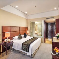 Отель Shenzhen Century Kingdom Hotel, East Railway Station Китай, Шэньчжэнь - отзывы, цены и фото номеров - забронировать отель Shenzhen Century Kingdom Hotel, East Railway Station онлайн комната для гостей фото 3