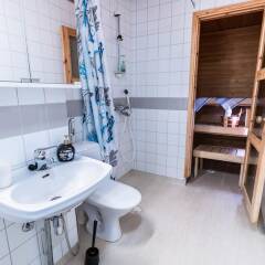 Апартаменты Helppo Hotelli Apartments Jyväskylä Ювяскюля ванная