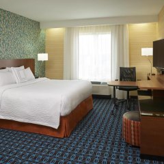 Отель Fairfield Inn & Suites by Marriott Niagara Falls США, Ниагара-Фолс - отзывы, цены и фото номеров - забронировать отель Fairfield Inn & Suites by Marriott Niagara Falls онлайн комната для гостей фото 4