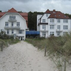 Отель Kur- und Ferienhotel Sanddorn пляж