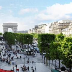 Отель Hôtel Barrière Le Fouquet's Франция, Париж - 1 отзыв об отеле, цены и фото номеров - забронировать отель Hôtel Barrière Le Fouquet's онлайн фото 5
