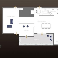 Отель Villa Maria Clara Кастриньяно дель Капо интерьер отеля фото 2